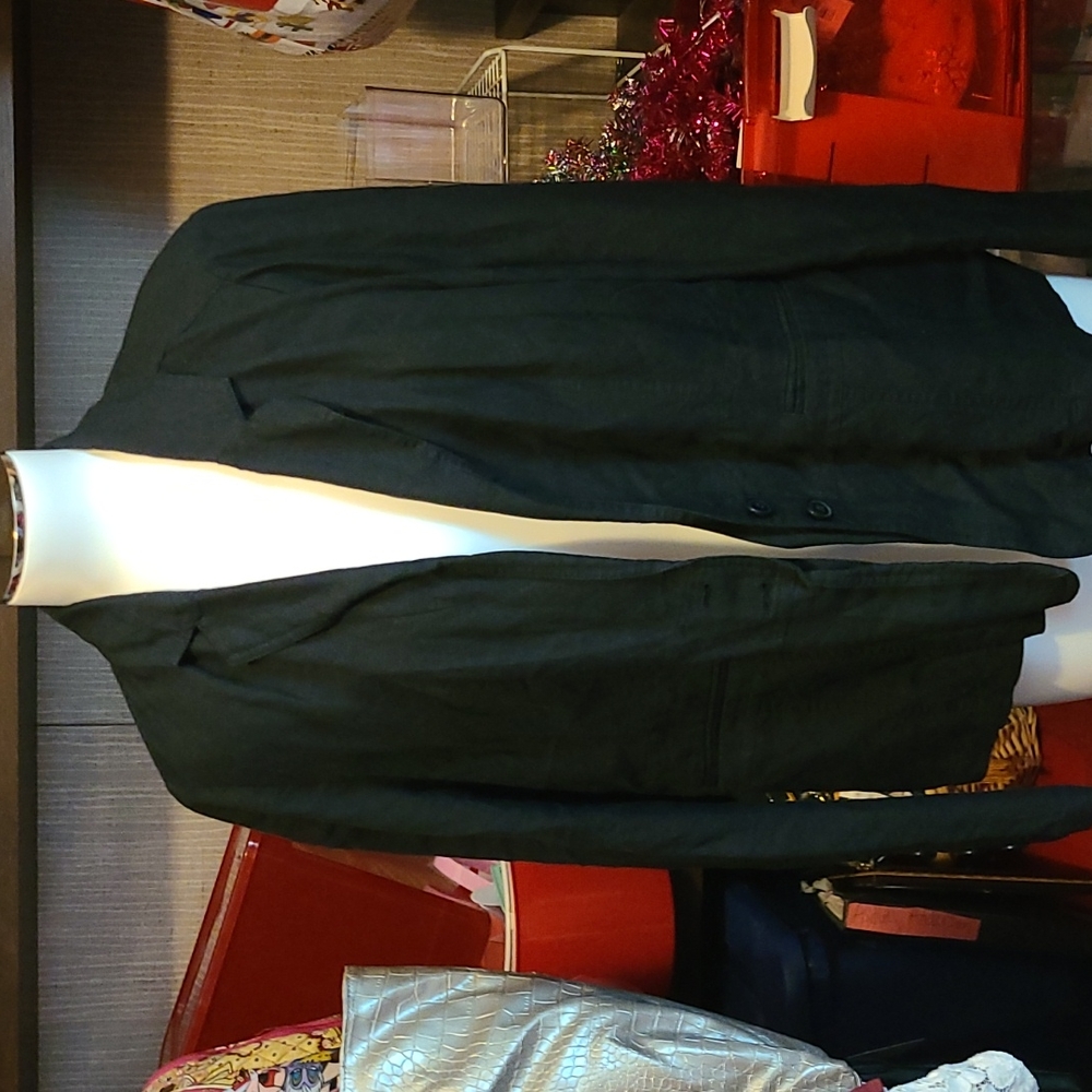 Lane Bryant plus size linen jacket